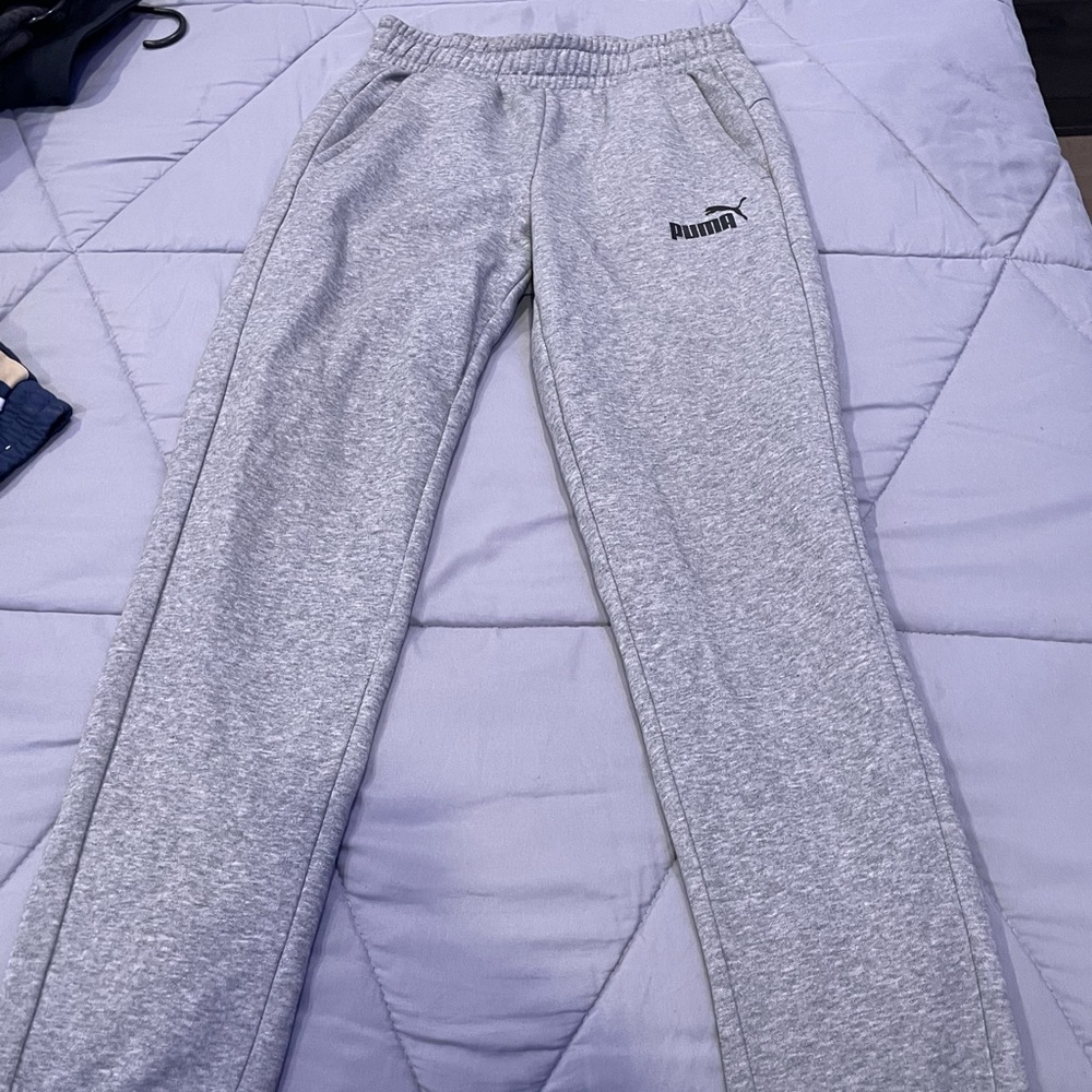 Puma Light Gray Joggers